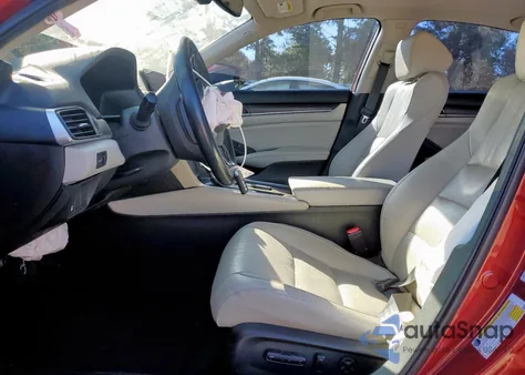 2019 Honda Accord Exl из США, поврежденный, VIN 1HGCV1F5XKA093549